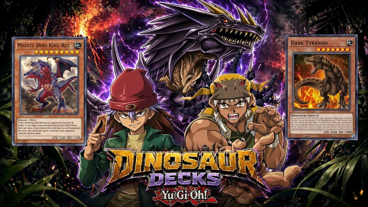 yugioh tyranno deck Deck] Ultimate Playmat Farm : r/DuelLinks Oh trading and collectible card game (TCG/CCG) NEW Dinosaur Deck 2026 