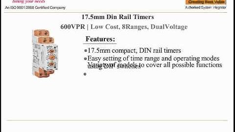 SELEC TIMER 600VPR TIMER