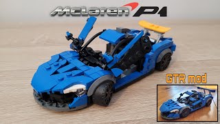My Amazing Lego Mclaren P1 Moc + P1 Gtr Mod (Door, Spoiler, Frunk) - Youtube