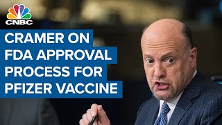 Jim Cramer: I'm confused why U.S. seems to be taking longer to approve Pfizer's Covid-19 vaccine