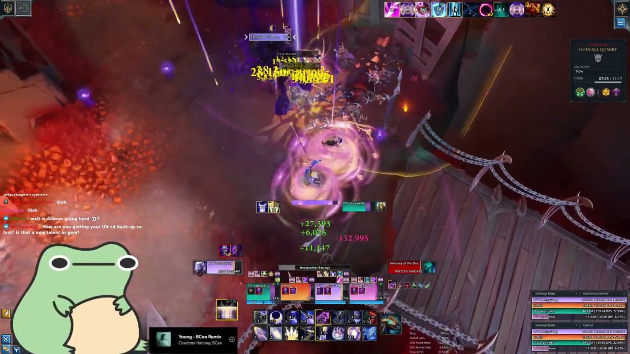 Fellowship S2 | Elarion vs. Eternal +30 Godfall Quarry (183k overall)