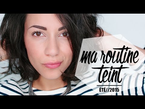 Routine teint // Makeup d'été | Coline - YouTube