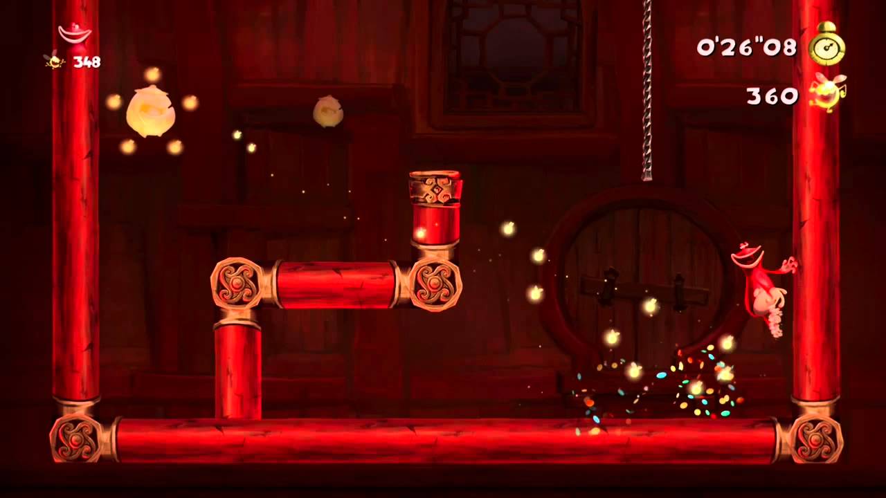 Rayman Legends Dojo 60 seconds 552 lums 1st SOLO Xbox One