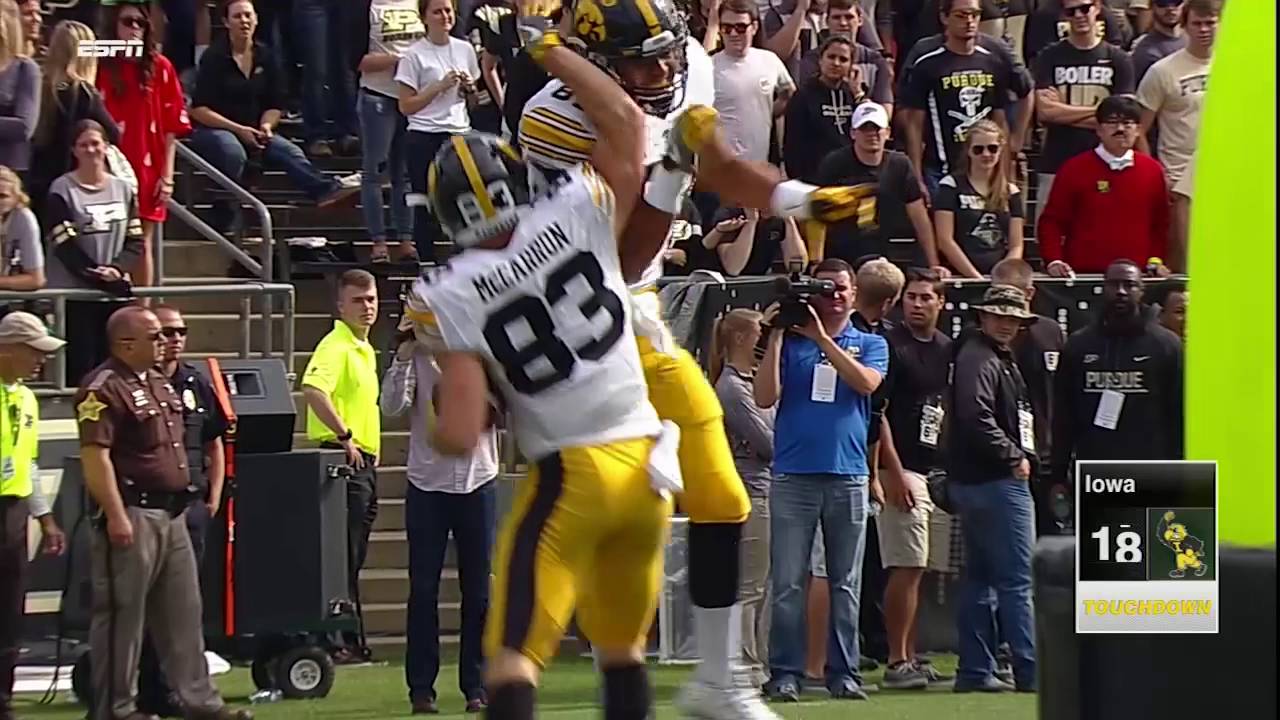 Riley McCaron Hauls in 42-YD TD vs. Purdue