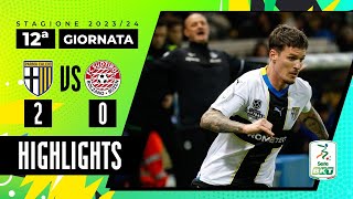 Parma VS Südtirol 2-0 | Crociati sempre più primi in classifica | HIGHLIGHTS SERIE BKT 2023 - 2024