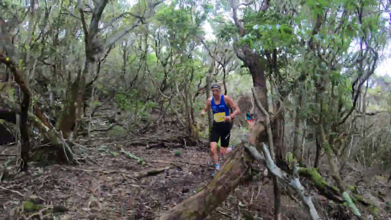 Stage 3 Golden Trail Championship sprint segment Tove Alexandersson and Maude Mathis