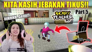 Prank Kasih Jebakan Tikus Ke Guru Kesayangan Kita!! Scary Teacher 3D Indonesia - Part 5