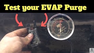 P0496 FIX EVAP Purge Solenoid code