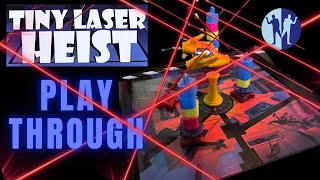 Tiny Laser Heist - Play Through & Board Game Review- Mirror Twins