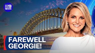 Georgie Gardner Farewells Nine After 25 Years 9 News Australia