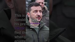 How has Zelensky changed since Russia’s invasion? | #yahooaustralia #shorts