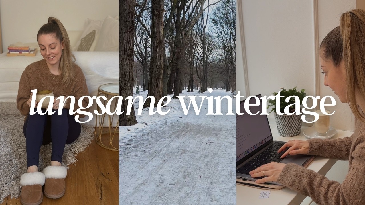 Langsame Wintertage in Wien 🕯️📖❄️ | Winterspaziergänge, ein neues Projekt & Alltag