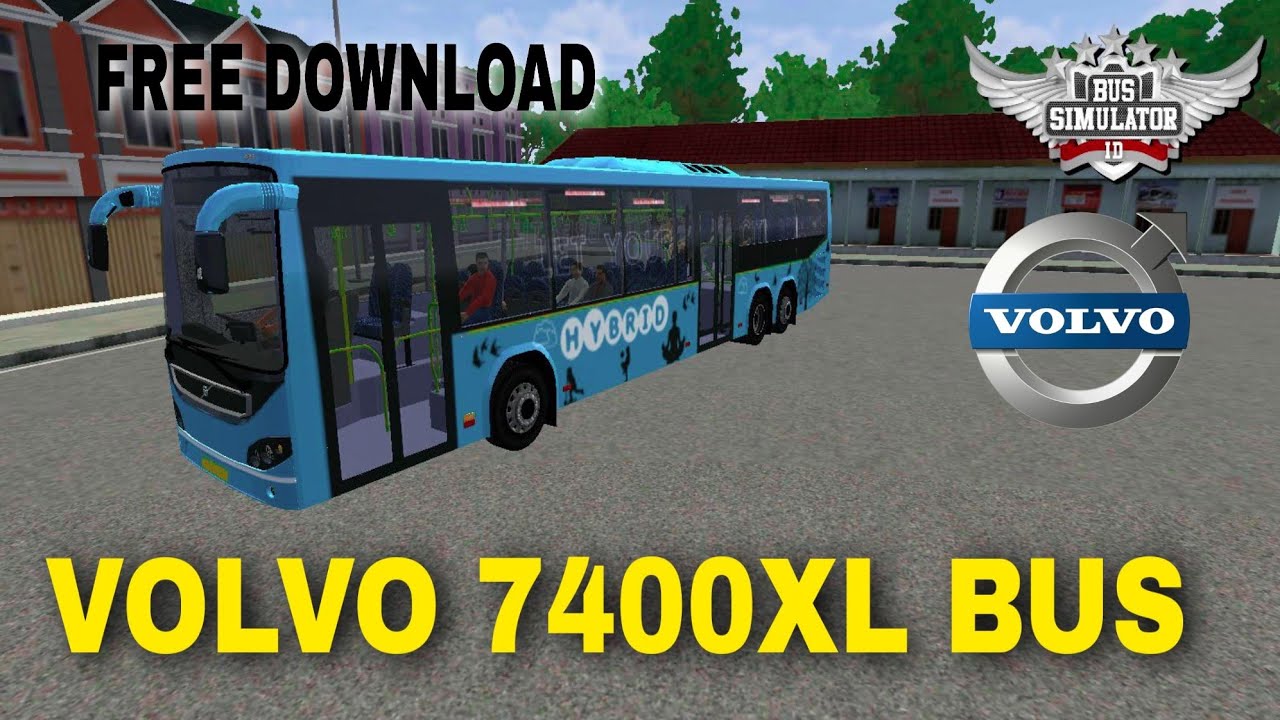 Volvo 7400xl Bus Mod Free Download Bus Mod Link Bus Simulator Indonesia Youtube