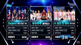 180707 BLACKPINK triple crown on Music Core - DDDD 8 th win