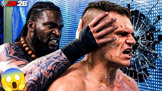 Oba Femi vs Gunther Wwe Smackdown 24 April 2026 Steel Cage | WWE 2K26 Gameplay