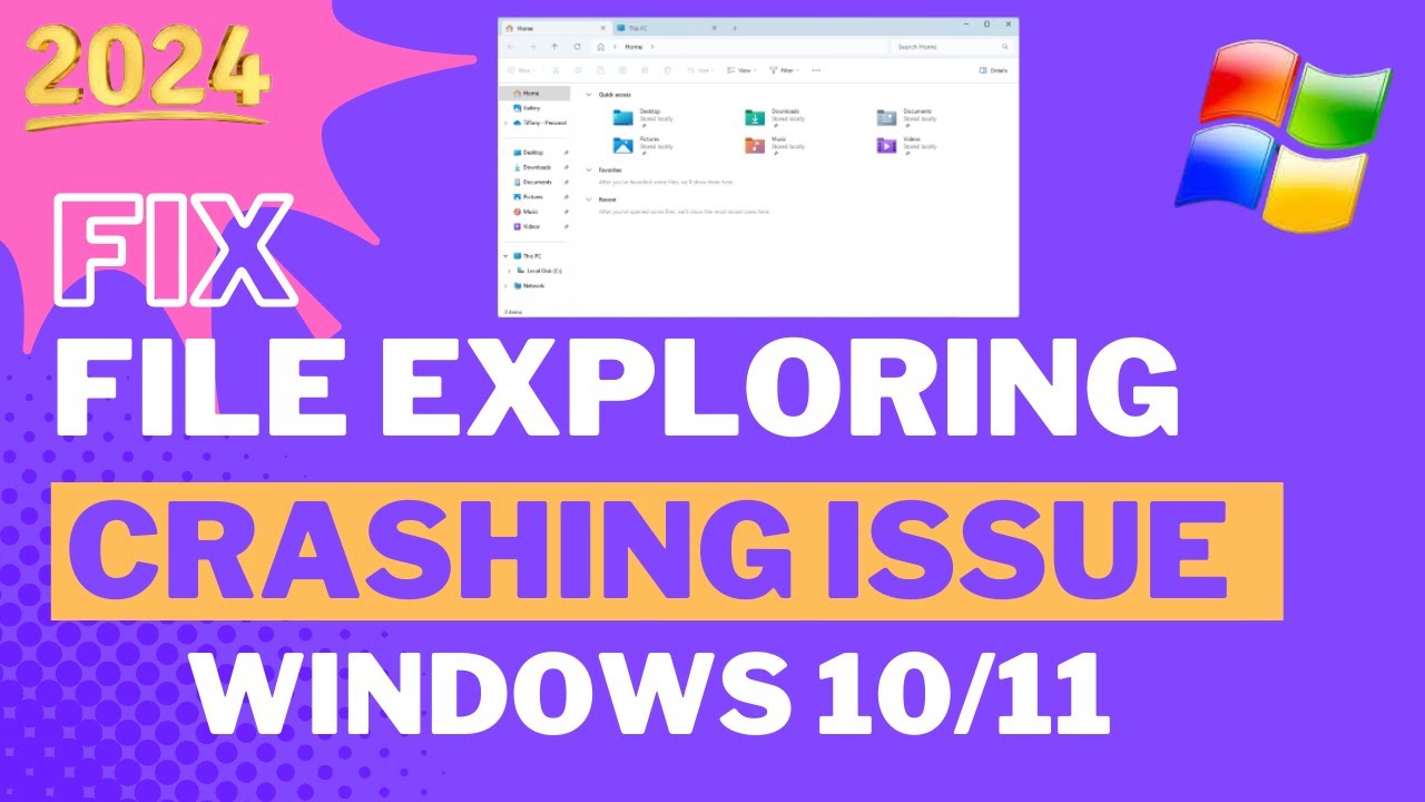 How To Fix File Exploring Crashing Issue On Windows 10/11(2024) - YouTube