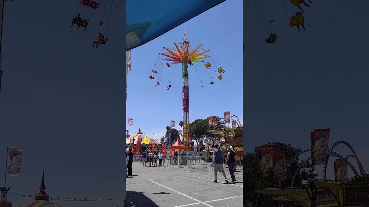 Orange County Fair Ride Sky Flyer YouTube