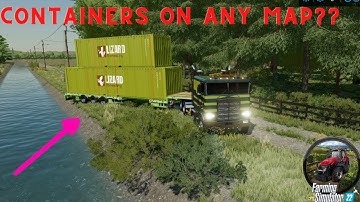 How To Use Containers On Any map With Platinum Expansion | Logging Tools | FS22 | XBOX