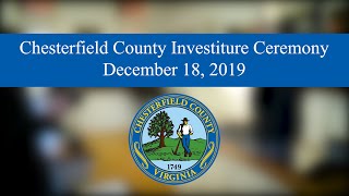 Chesterfield County Investiture 2019