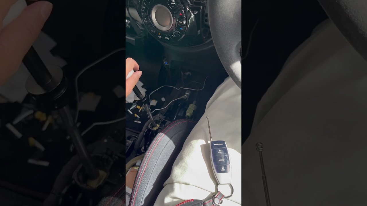 マーチnismo S【5MT】コムテック  エンジンスターター（CRS-3000）の安全装置の検証