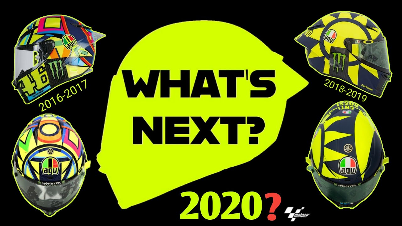 Helm Valentino Rossi Di Motogp 2020 😱 - YouTube