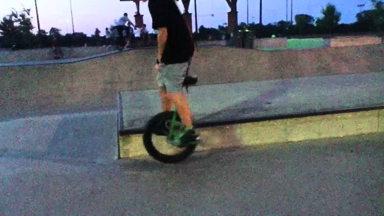 unicycle fail YouTube