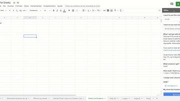 Check if Email Exists (simple verification) - uProc for Sheets