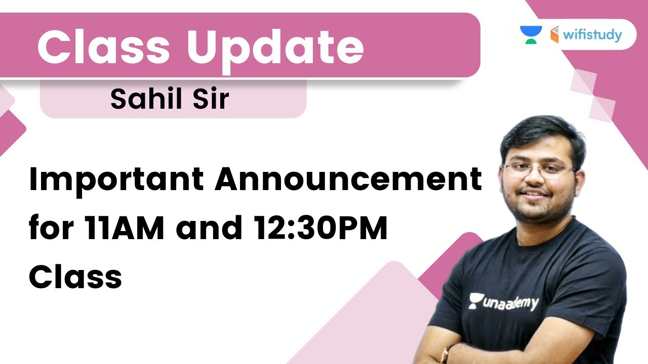 Important Announcement for 11am and 12:30pm Class 🔥🔥