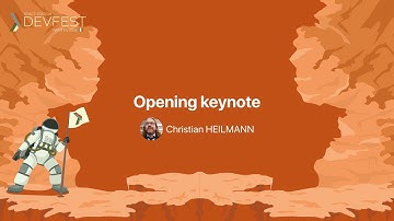 [DevFest Nantes 2018] Opening keynote / Keynote d