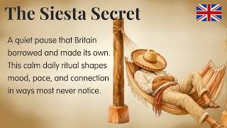 The Secret of the Siesta 😴💤 | English Listening & Reading (A1-A2)