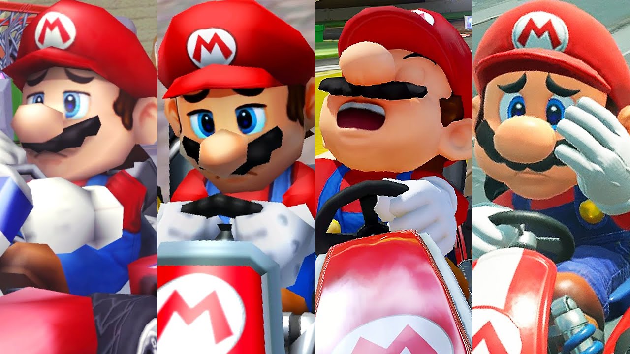 Evolution of Losing in Mario Kart (1992-2025)