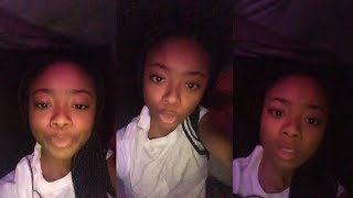 Skai Jackson Instagram Live Stream 18 December 2018