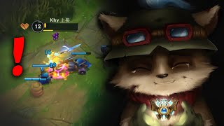 Wild Rift Teemo is Fun! Season 12