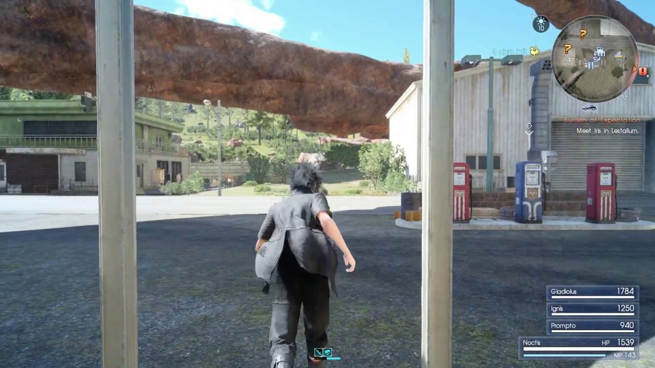 Final Fantasy XV - Cauthess Tipster (Crow's Nest Diner) Sania's & Dave's Missions Acquired Dialogue