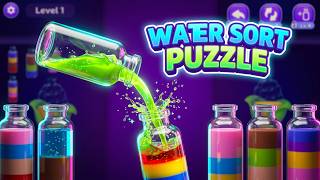 Water Sort Puzzle: Bottle Sort Mobile Game | Gameplay Android