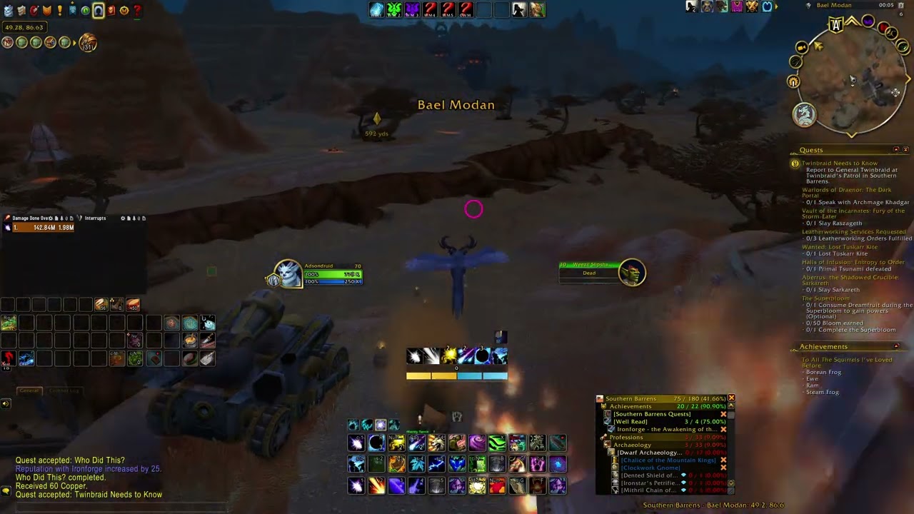 Twinbraid Needs to Know - Quest [25174] - World of Warcraft