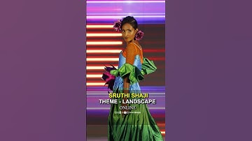 Sruthi Shaji -  Ramp Walking | GITD Designer Hunt 2023 😍 #rampwalk #youtubeshorts #gitd