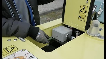 Ammann Trench Roller Service Video - ARR 1585 IR pairing