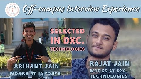 OFF-CAMPUS INTERVIEW EXPERIENCE | DXC mock interview | DXC interview Questions & Process