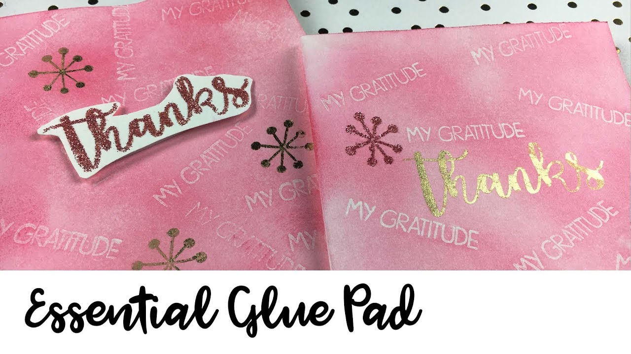 See How to Use the Essential Glue Pad in 3 Different Ways YouTube