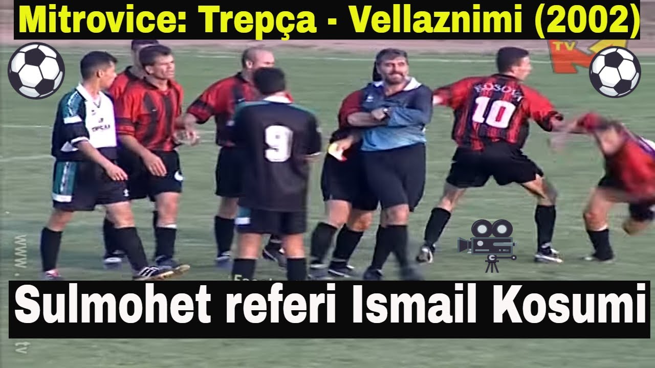 Sulmohet referi Ismajl Kosumi gjate ndeshjes Trepça - Vellaznimi (3:1)