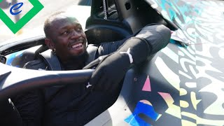 Usain Bolt Drives formula e