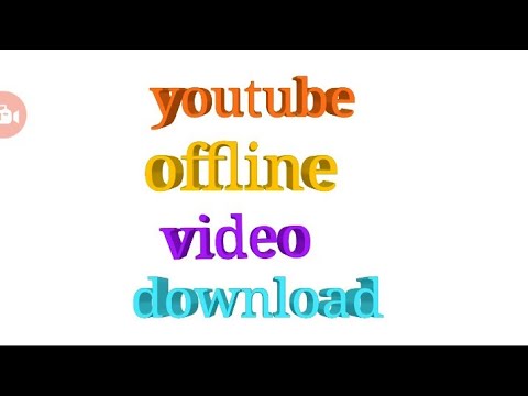 how-to-youtube-offline-video-download