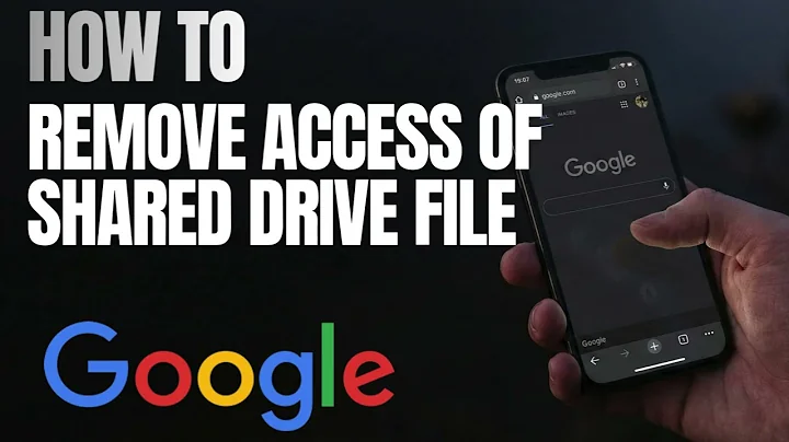 How to Remove Access to Shared Files in Google Drive