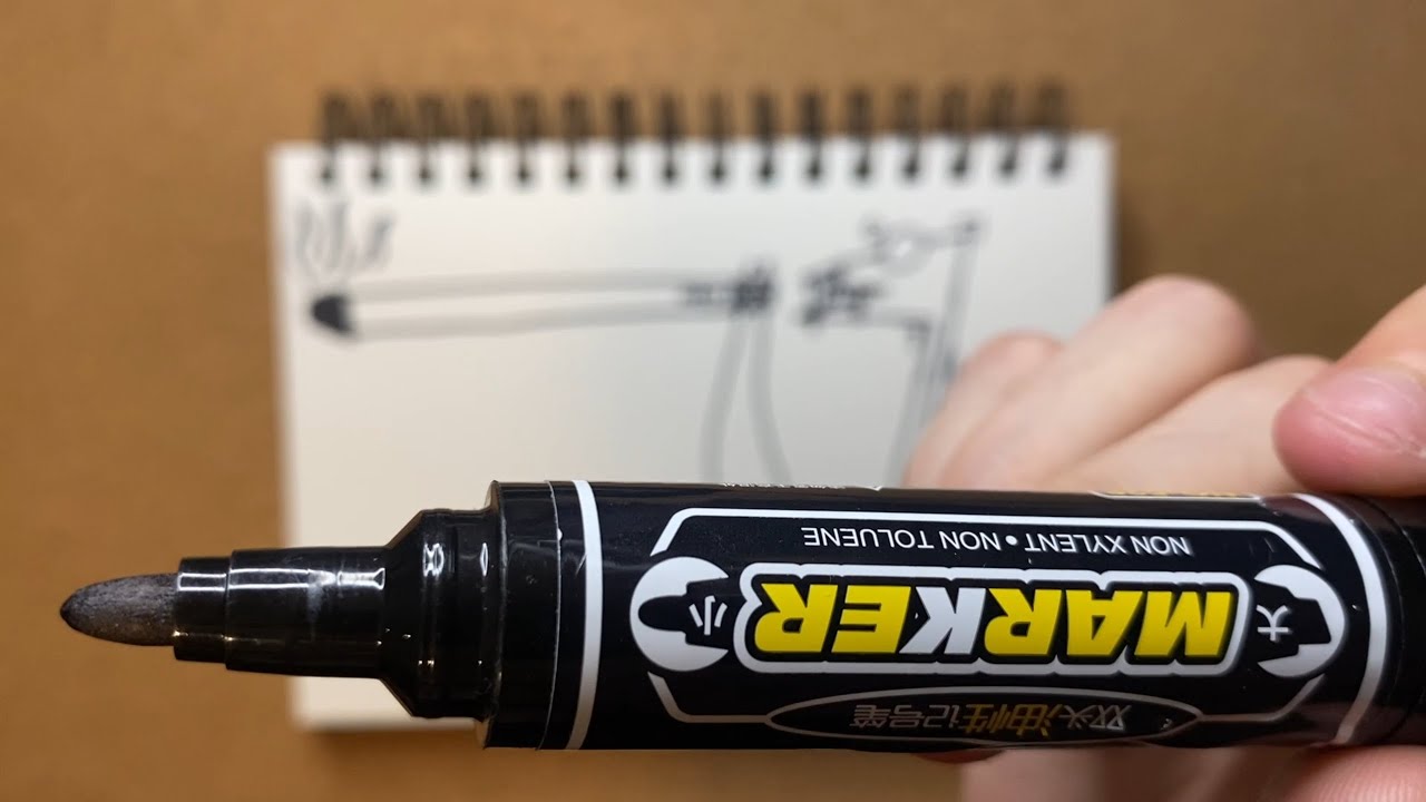 Drawing a Bird Smoking an Extremely Long Cigarette