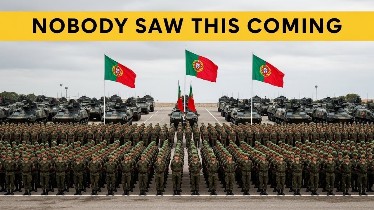 Portugal's Undercover Military Upgrade Stuns Global Experts