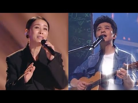 《2021中国好声音》那英李健隔空合唱《等你下课》，听得耳朵怀孕