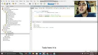 Data Display in Netbeans IDE