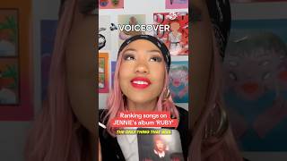 What do you guys think of the songs from JENNIE’s album ‘RUBY’ and how do would you rank them?