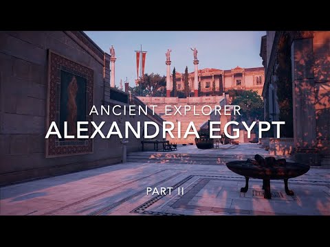 Ancient Alexandria Walking Tour Part 2 - Egyptian City Ambiance ...
